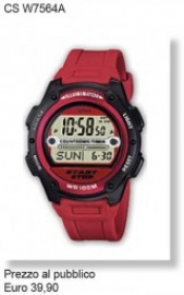 Casio Time orologio uomo CS W7564A